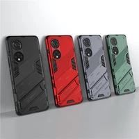 for honor 50 pro 5g case cover for honor 50 pro 5g protective cover punk armor shell kickstand hard phone case capa fundas coque