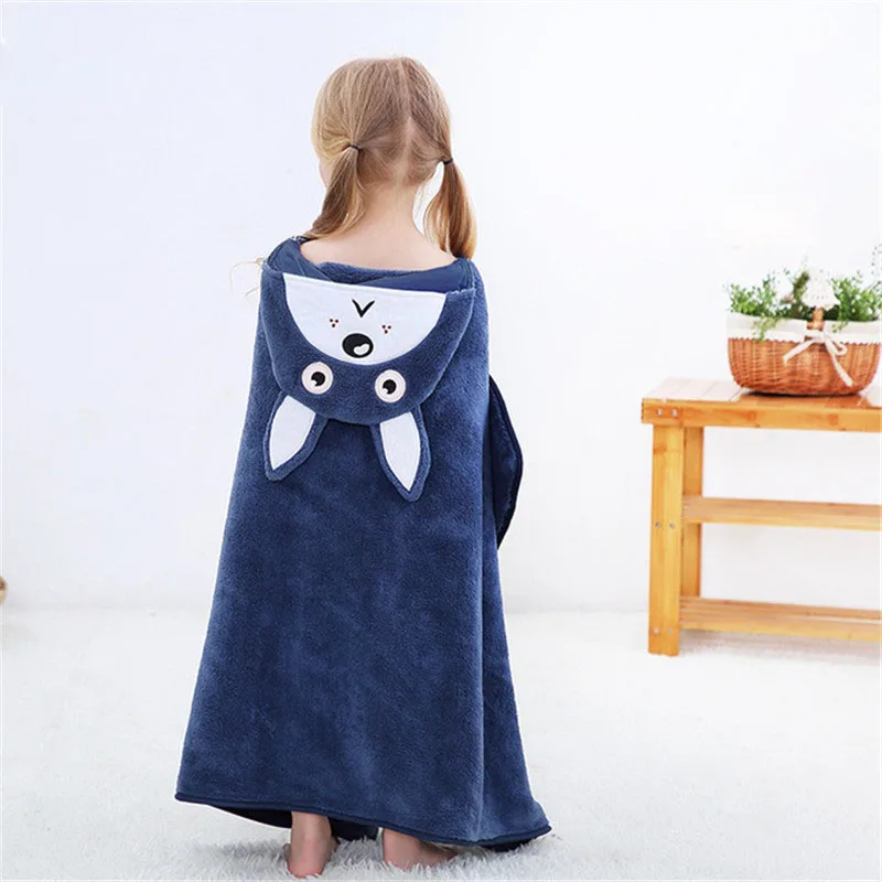 Детское одеяло одежда для мальчиков и девочек детские Банные полотенца с