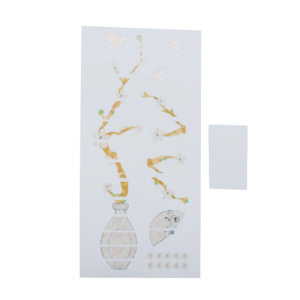 

1 Pieces Cherry Tree Guitar Fret Stickers Guitars Instrument Stickers