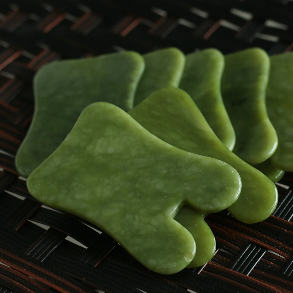 Массажер для лица натуральный нефрит