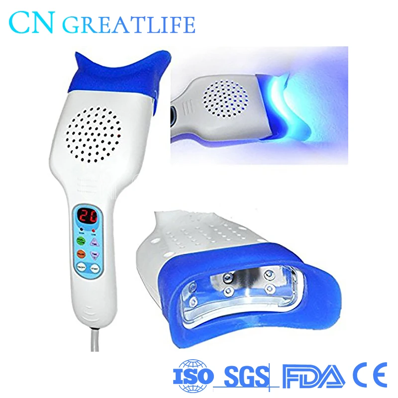 

Dental Hand Held Type Teeth Whitening Led Accelerator Wholesale Teeth Whitening Light Portable Mini Dental Teeth Whitening Lamp
