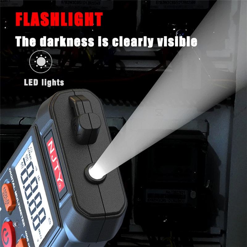 Цифровой умный мультиметр T1 портативный Электрический измеритель автомобильный