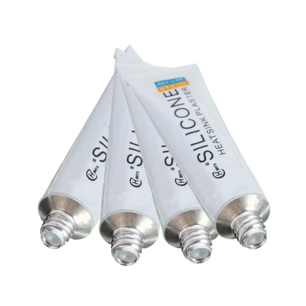 

HY910 10g Silicone Thermal Glue Adhesive Conductive LED GPU Silicone Sink U4N2 Paste Heat Plaster K6O6