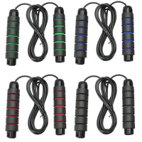 adjustable tangle free jump ropes lose weight exercise gym crossfit fitness equipment skipping foot unisex kids