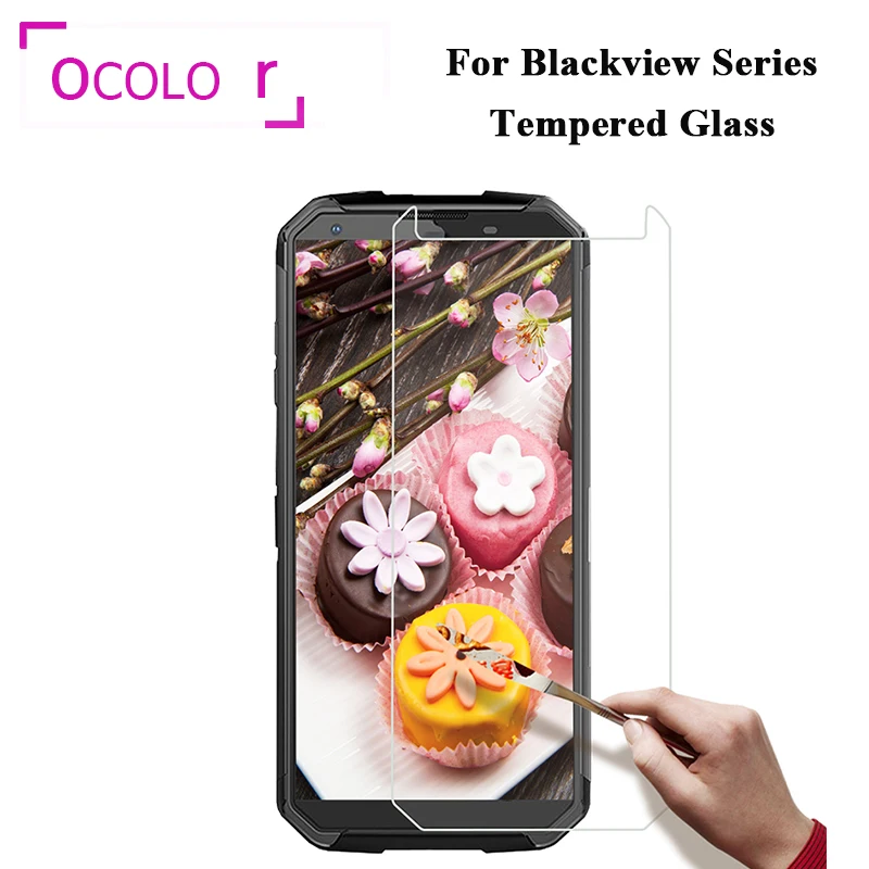 Ocolor для Blackview BV9500 Защитная пленка экрана из закаленного стекла сменная Pro