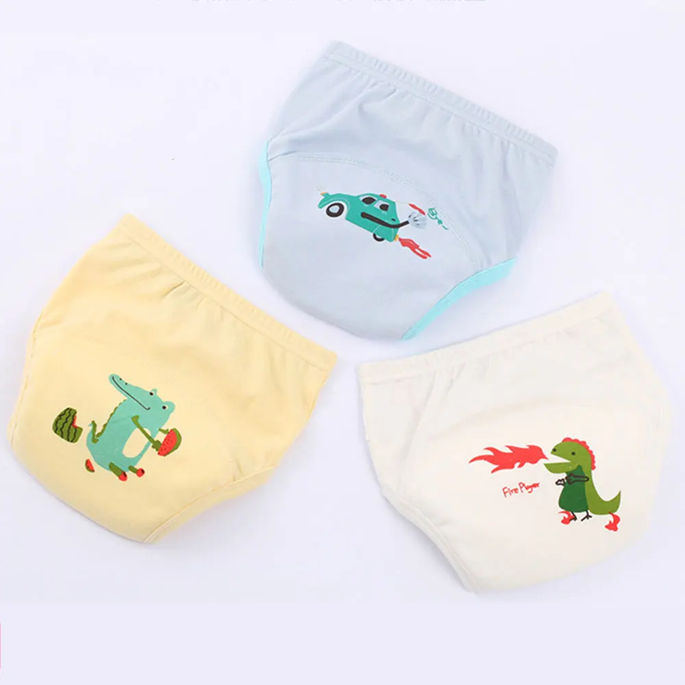 LOOZYKIT Breathable Baby Diapers Cover Reusable Toddler Cloth Diaper Nappy Kids Waterproof Training Pants Infant Children Shorts | Мать и