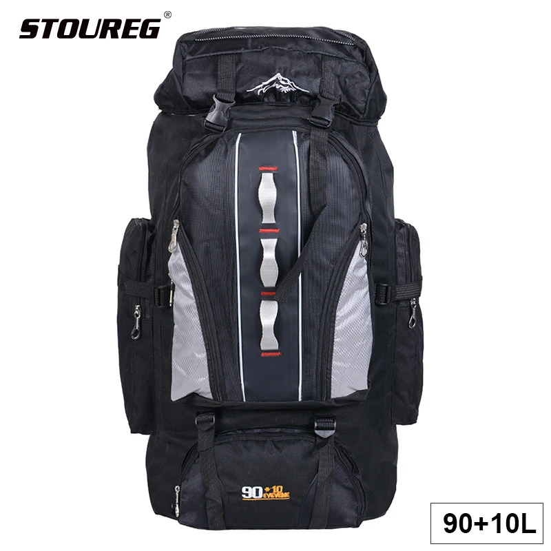 Рюкзак для активного отдыха 90 + 10 л вместительные дорожные рюкзаки кемпинга
