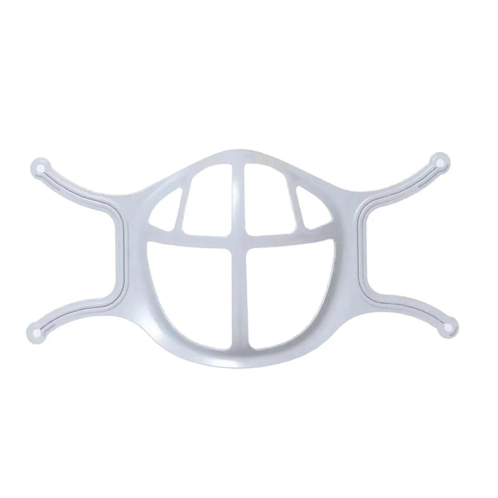 

3D Face Masks Bracket Inner Stand Mak Holder and 100pcs Adults Unisex PE Apron