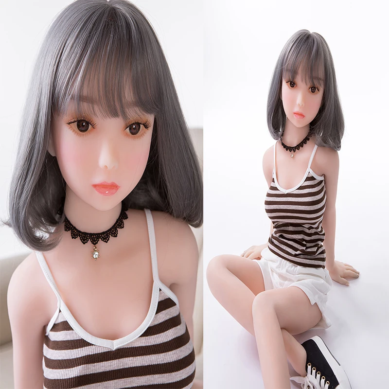 115 см милая Силиконовая секс кукла Реалистичная для любви японская искусственная