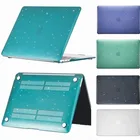 Чехлы с блестками для ноутбуков Macbook M1 Chip 13 Pro Air Retina 11 12 13,3 15 16 дюймов, чехол с сенсорной панелью A2337 A1932 A1707