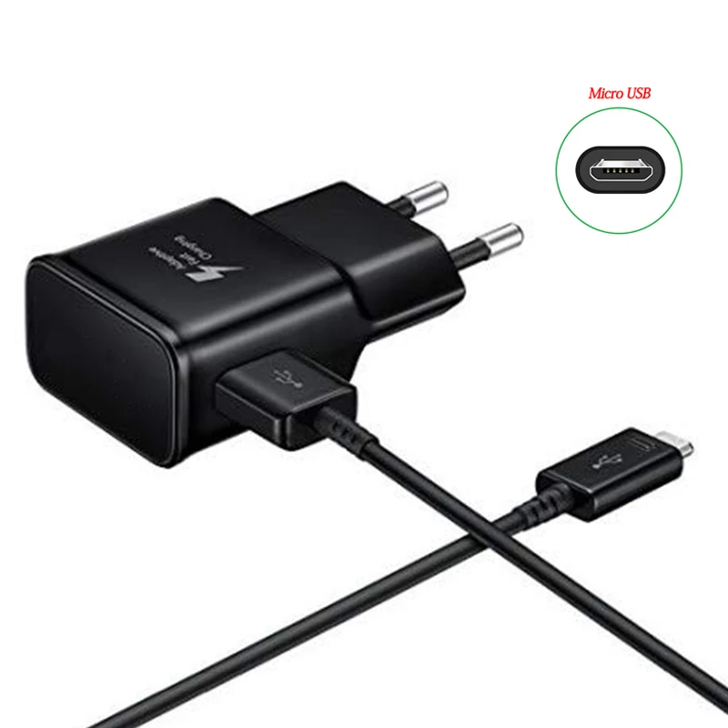 Для Samsung зарядное устройство Адаптивное быстрое адаптер USB Micro кабель для C5 C7 Note 2 4