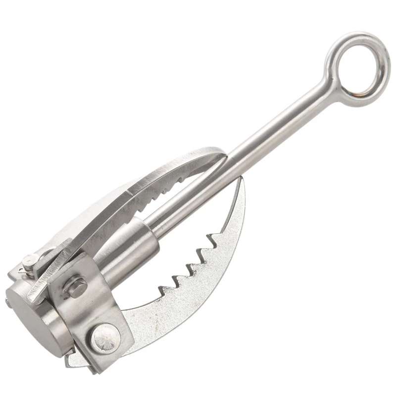 

Outdoor Sporting Wilderness Survival Carabiner Grappling Folding Three Paws Hook Ice Rock Mountain Climbing Tool