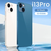 Teléfono Inteligente I13 Pro versión Global, Smartphone de 6,7 pulgadas, 5G, SIM Dual, Android 10, 6800mAh, 12GB, 512GB, 10 núcleos (1)