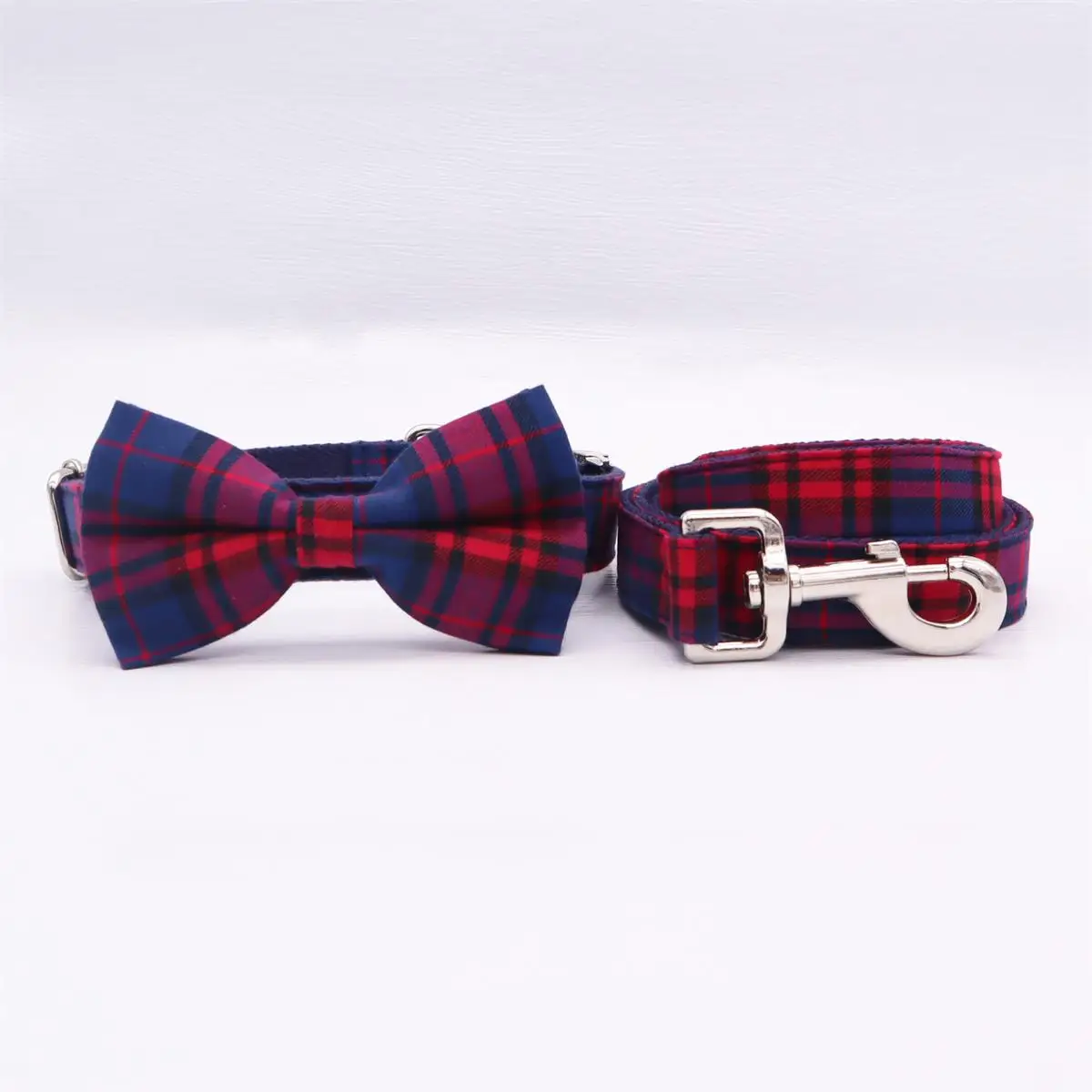 Классический клетчатый галстук бабочка для собаки воротник девочки мальчик