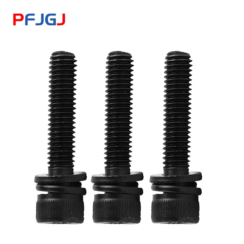 Комбинированный винт Peng Fa класса 12 9 с мягкой чашечной головкой шестигранной