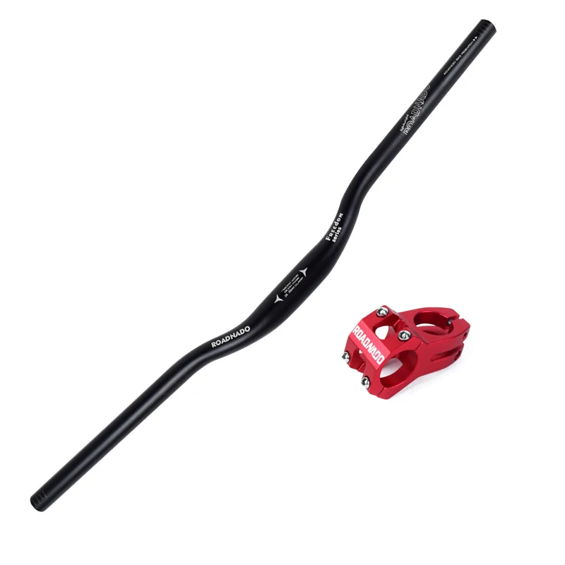 Руль и стержень для горного велосипеда ROADNADO из алюминиевого сплава 780 мм 31 8