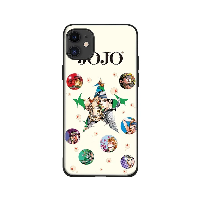 JoJo no Kimyou na Bouken аниме Мягкий силиконовый чехол для телефона iPhone SE 6 6s 7 8 Plus X XR XS 11 Pro Max