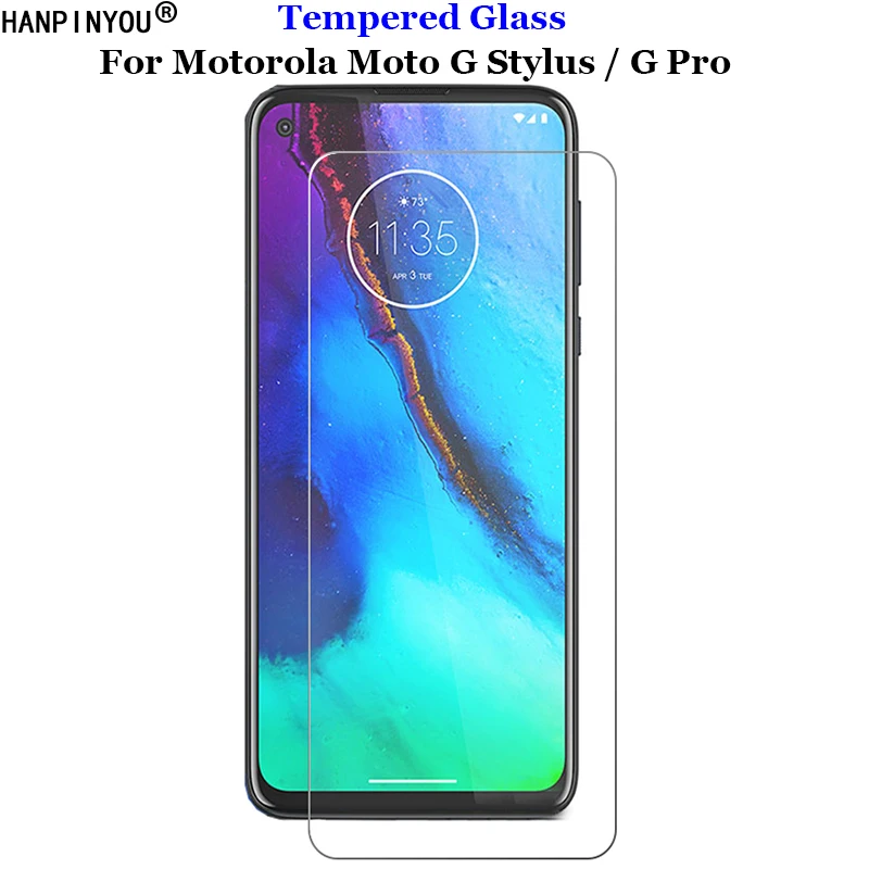 Для Motorola Moto G Stylus переднее закаленное стекло 9H 2.5D Премиум Защитная пленка для