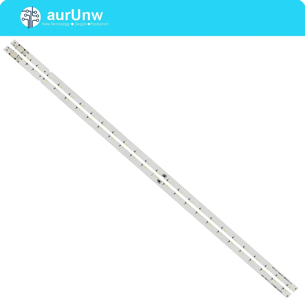 

Новинка, Светодиодная лента для подсветки для Samsung UE43K5100, UN43K5300, UN43k5100, светильник 43 дюйма, R L BN96-9723A 9722A, V6LF_430SFB 430SFA_LED25, 2 шт.