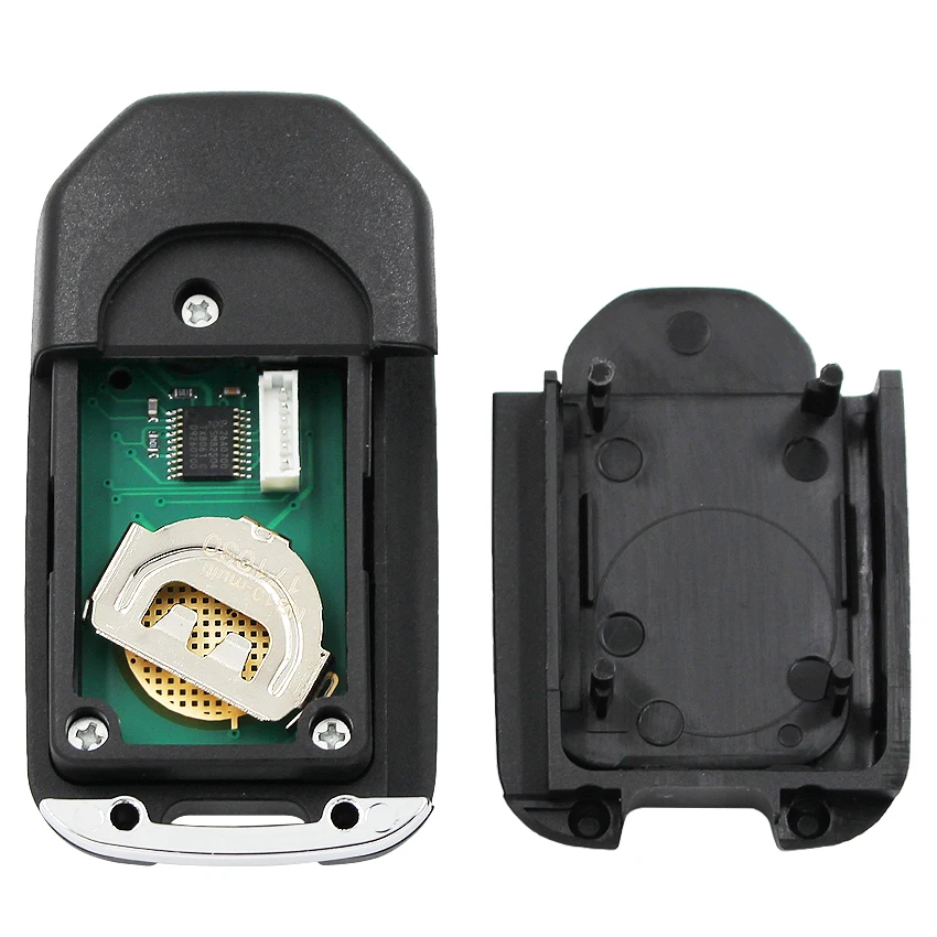 3+1/4 Button Upgraded Folding Flip Remote Car Key Fob 313.8MHZ with T5 Chip FCC ID: OUCG8D344HA for Honda CR-V 2002 2003 2004 | Автомобили