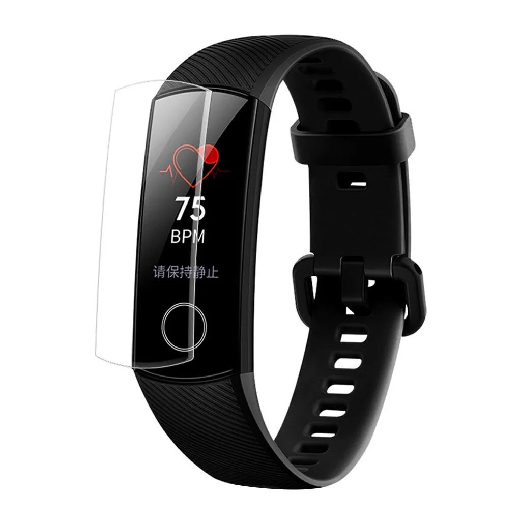 Ouhaobin Защитная пленка для экрана Huawei Honor Band 4 термополиуретановые