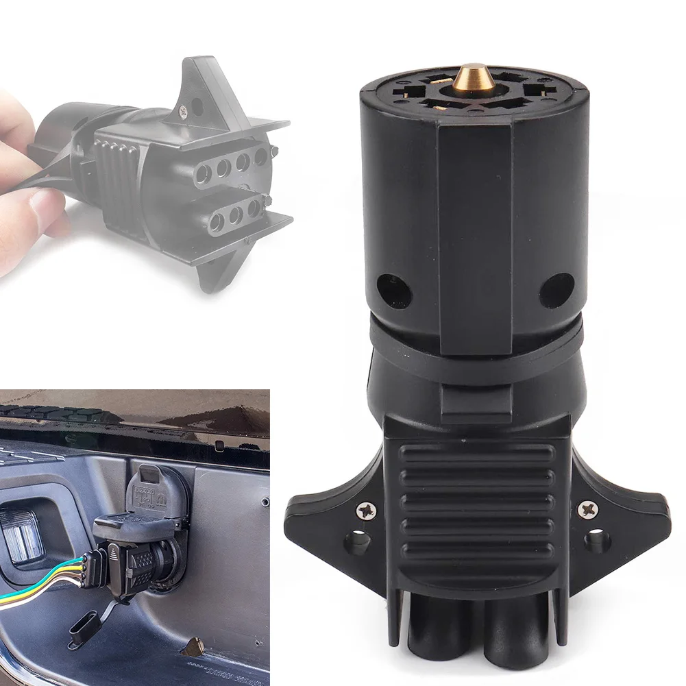 7 лезвие RV на 5 проводов и 4 провода плоский многобуксировочный адаптер