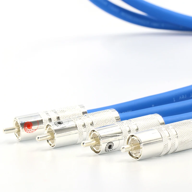 Пара Yter Clear светильник аудио усилитель CD DVD проигрыватель RCA Interconnect Hifi аудиосигнал