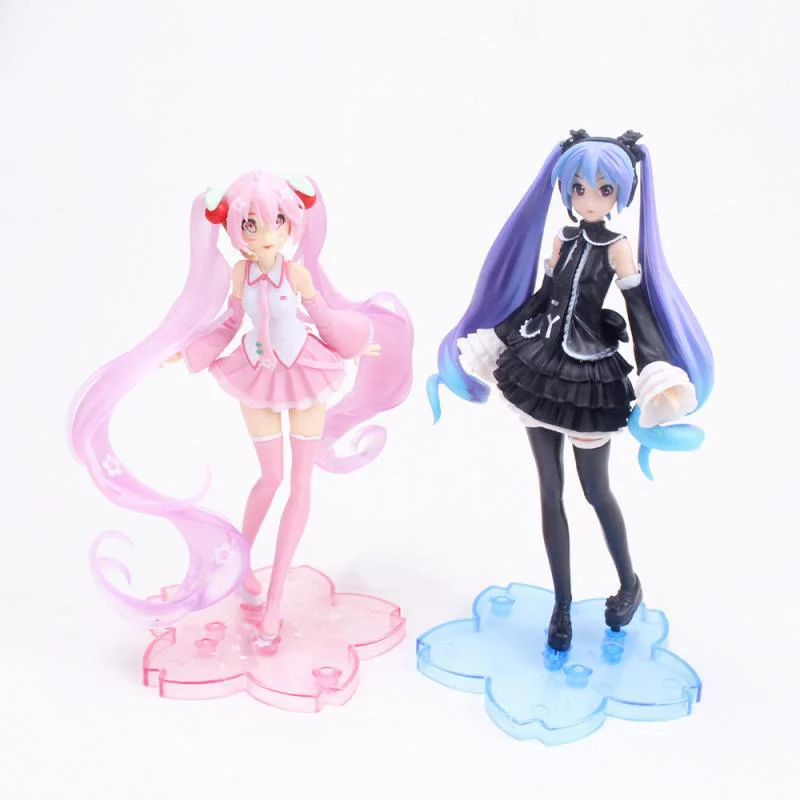 Фигурка аниме miku оригинальная японская модель 2021 Miku 3 й сезон зимняя симпатичная