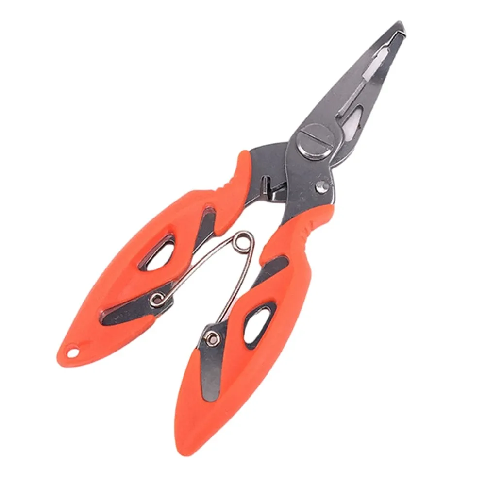 

1pc Fishing Pliers PP Non-slip Wear-resistant Handle 12.4x5.1cm Fish Hook Remover Fishing Holder Tackle Outdoor Fish Accessories