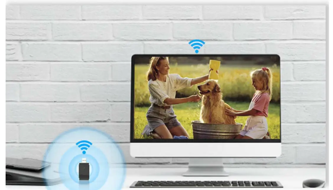 Двухдиапазонный беспроводной USB 3,0 wifi адаптер для ПК сетевая карта 5G/2,4G USB wifi+ Bluetooth 5,0 1200 Мбит/с для Windows 10