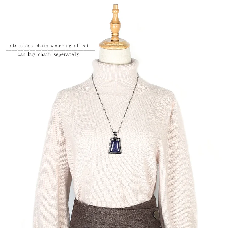 JD большой размер тигр глаз камень натуральный кулон мужчины для ожерелья