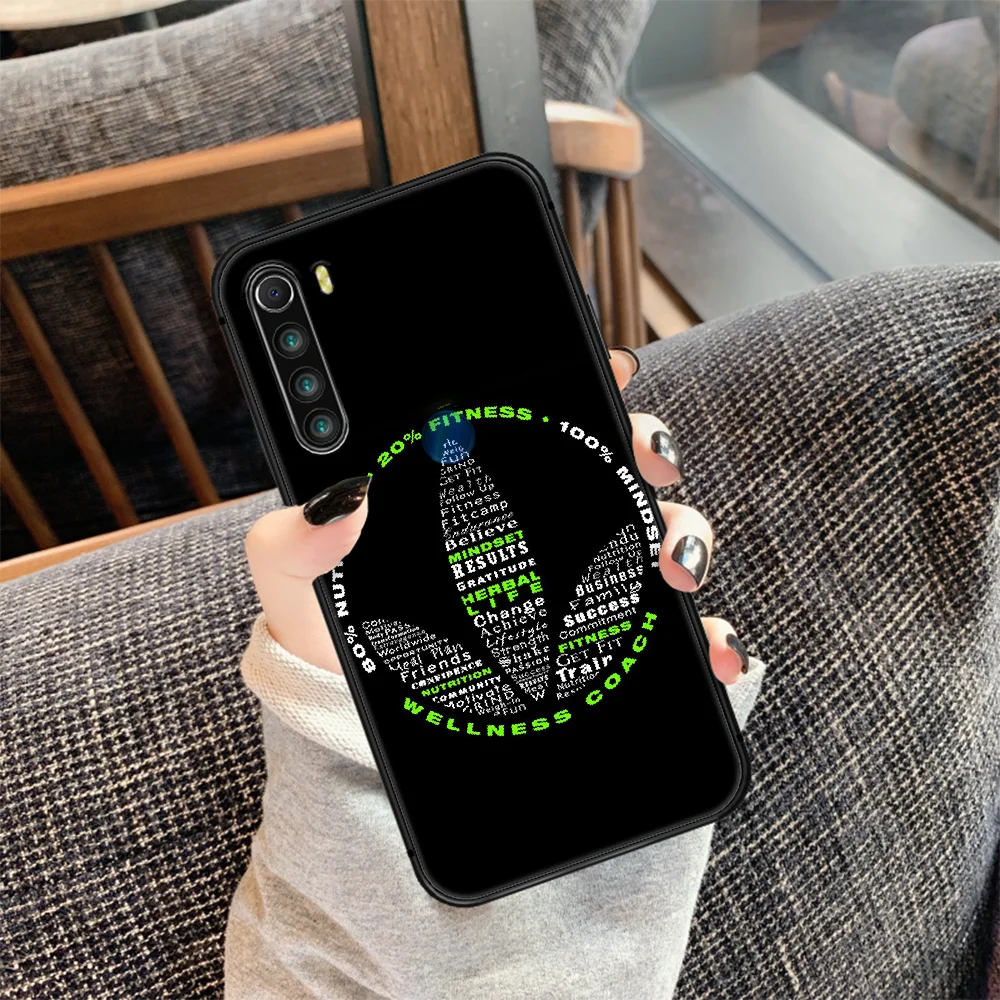 

Herbalife Brand Phone Case Cover Hull For XIAOMI Redmi 7 7a 8 8a 9 9a NOTE 6 7 8 8t 9 9s Pro Max 4X black Etui Tpu Shell Pretty