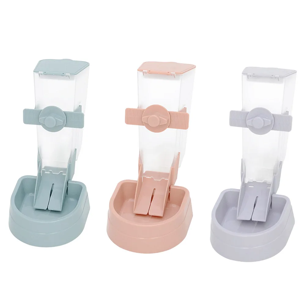 

Pet Feeder Food Cage Hanging Feeding Container Automatic Dispenser Bowl Pet Suppliles for Cat Parrots Birds Kitten Pigeon Rabbit