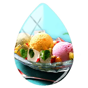 TAFREE украшения для мороженого десертные картины стеклянный кабошон ручной работы