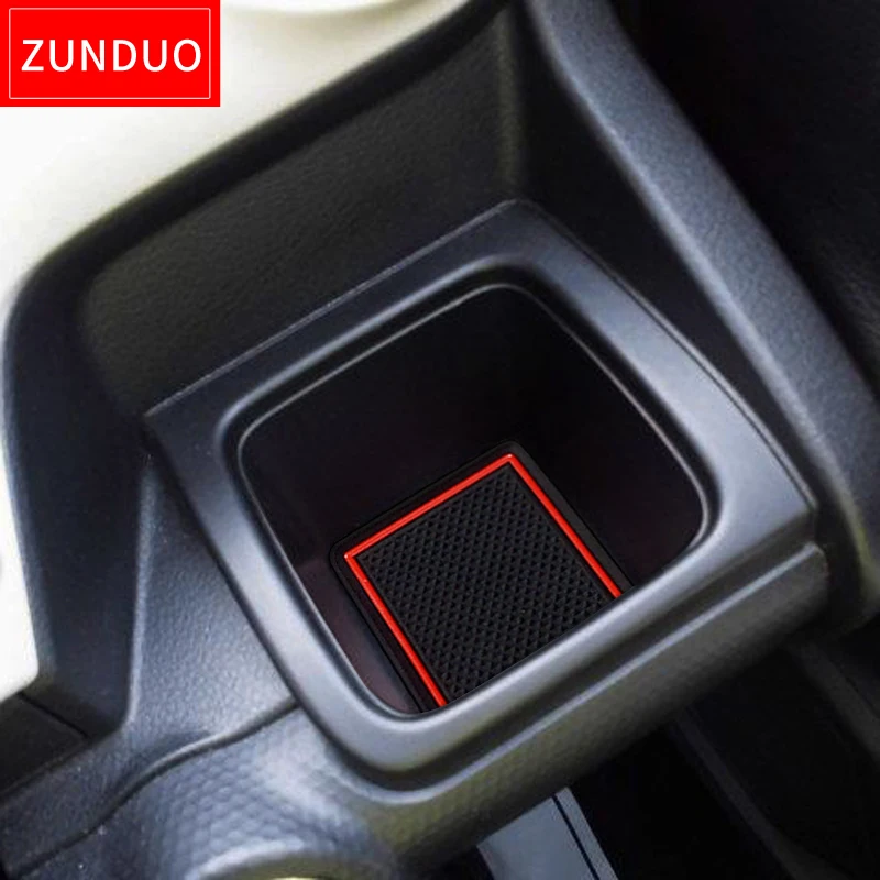 

ZUNDUO Anti-Slip Gate Slot Cup Mat For Suzuki XBEE MN71S Interior Holders Non-Slip Mats Accessories Rubber Door Pad Car sticker