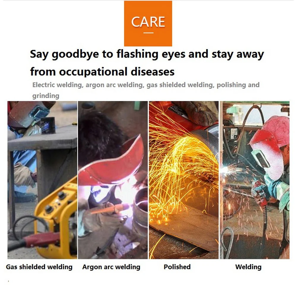 Шлем сварочный с автоматическим затемнением прочные очки для сварки защитные