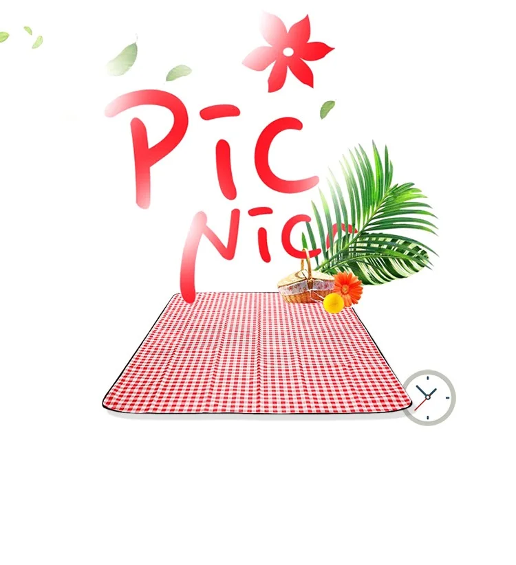 Новый 140*200 см водонепроницаемый складной уличный коврик для кемпинга пикника