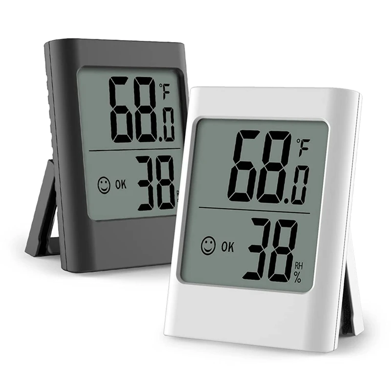 

Humidity Gauge,Indoor for Home Digital Thermometer with Temperature Humidity Monitor AAA Battery Powered(Not Included)