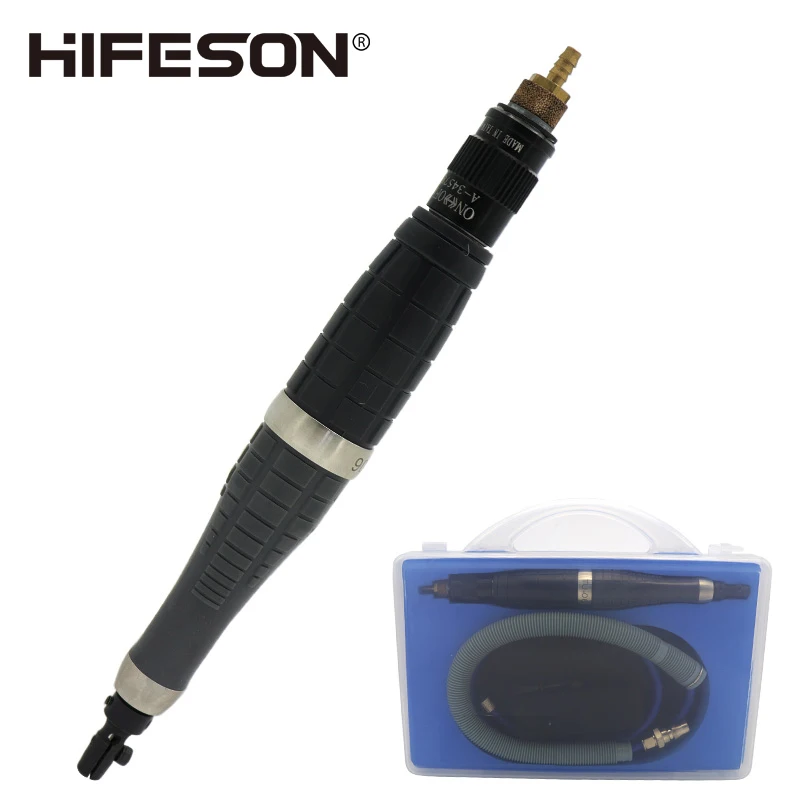 

HIFESON Ultrasonic Pneumatic Air File Tool 1/4" TU06 Reciprocating File wood Polishing Tools for Polisher Machine