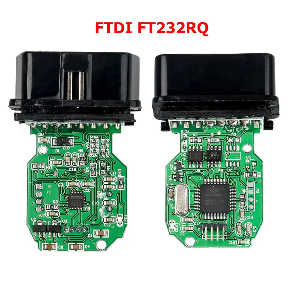 Мини VCI V14.20.019 FTDI FT232RL FT232RQ MINI-VCI J2534 для Toyota TIS Techstream OBD2 интерфейс диагностики транспортного средства - Цвет: FT232RQ