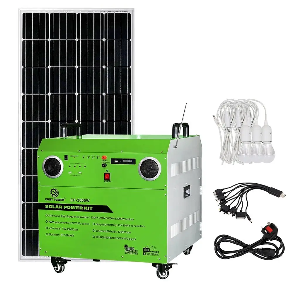 

Hot !!! HIGH EFFICIENCY OFF GRID 2kw solar panel system