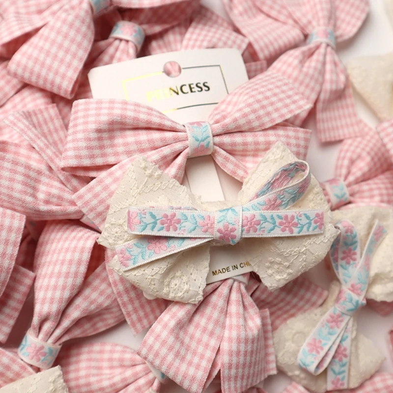 

2 шт./компл. корейский стиль Милая Вышивка фотоаксессуары для детей девочек