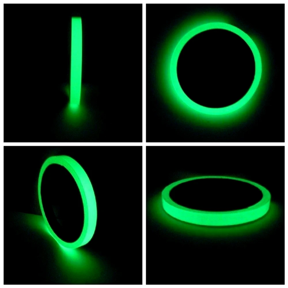 1/1.5 см * 3 м Блестящие светящиеся ночью самоклеящаяся светится в темноте Стикеры