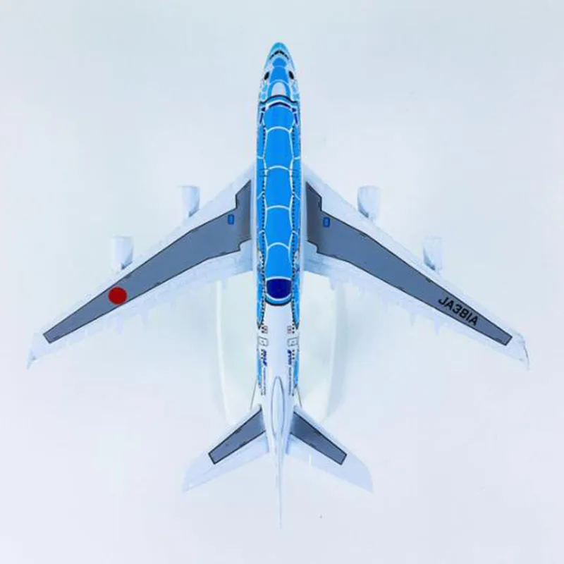 14 см 1/500 масштаб A380 380 Japan ANA Airlines голубая черепаха Lani модель самолета сплав самолет
