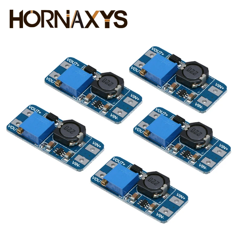 10 шт./Модуль повышения яркости MT3608 регулируемый Повышающий Модуль