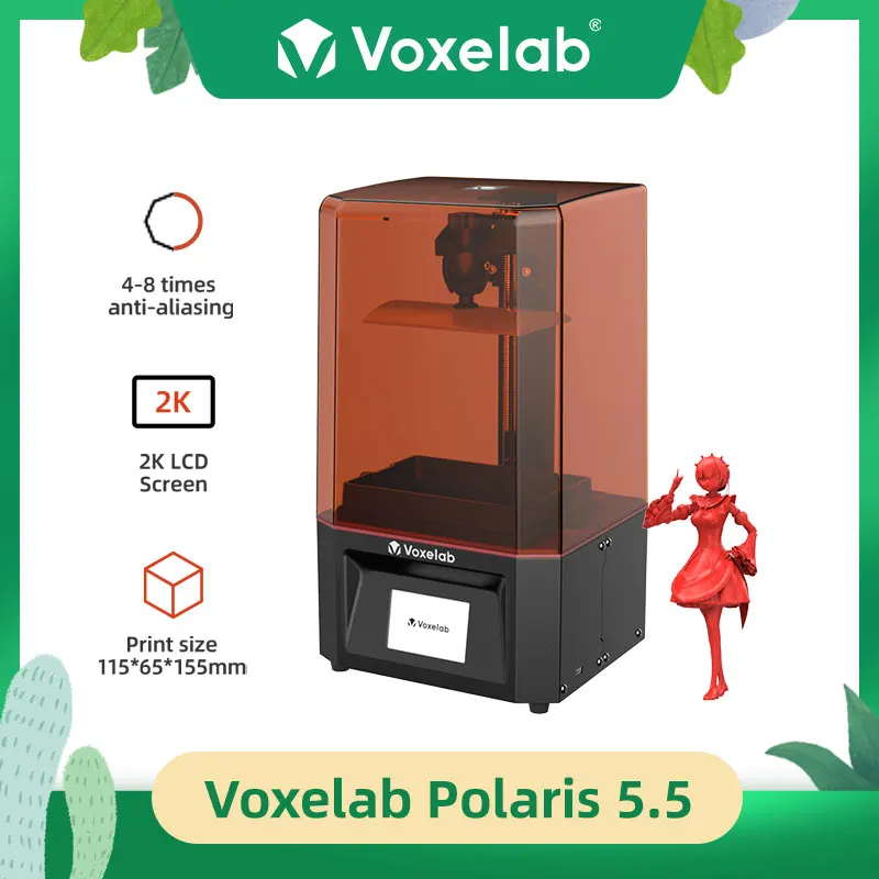 3D принтер Voxelab Polaris SLA с ЖК дисплеем набор сделай сам для начинающих смола УФ