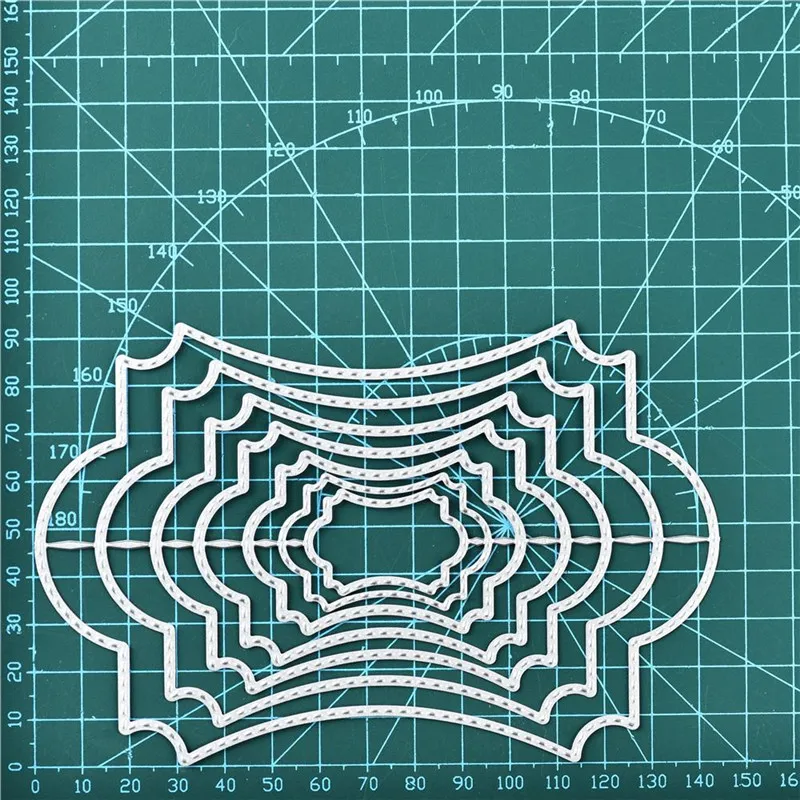 Eastshape пустотелая рамка фоновые штампы металлические для сделай сам Скрапбукинг