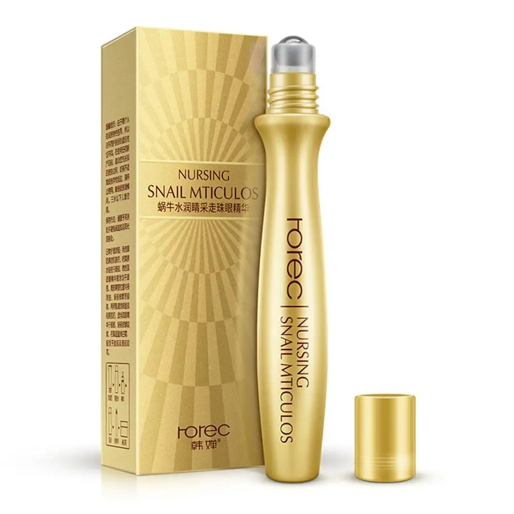 

Snails Eye Massage Cream Slide Ball Essence Firming Remover Dark Circles Wrinkle Anti-puffiness Bags Under Eyes Skin Care 15g