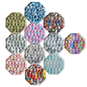 Популярные игрушки-фиджеты, Непоседа, простые игрушки, сенсорные Развивающие игрушки для взрослых, малышей, детей, забавный подарок, тай-дай