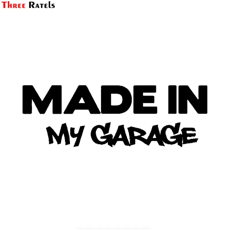 Three Ratels FTZ 61 #20x7 см сделано в моем гараже забавные Стикеры для автомобиля Стильные